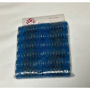 Dannyco Brush Rollers Wire Brush Mesh Hair Rollers Curlers Lot Of 12  1”  New